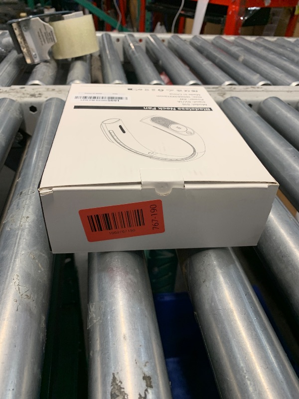 Photo 1 of ***(PARTS ONLY/ NON FUNCTIONAL)***Portable Neck Fans that Blow Cold Air, Wearable Bladeless Neck Fan, Rechargeable 360°Personal Fan Neck Cooler, 3-Speed, LED Display, 4000mAh, Type-C Port, For Travel, Outdoor, Birthday Gift for Women