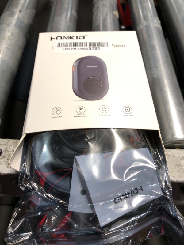 Photo 1 of ***FACTORY SEALED*** HONKID Undetectable Mouse Jiggler - Auto Mover with On/Off Switch & USB Port, No Software Needed, Prevent Sleep/Lock for Home Office & PC/Mac/Desktop (Blue Black), Perfect for Gifts/Remote Work