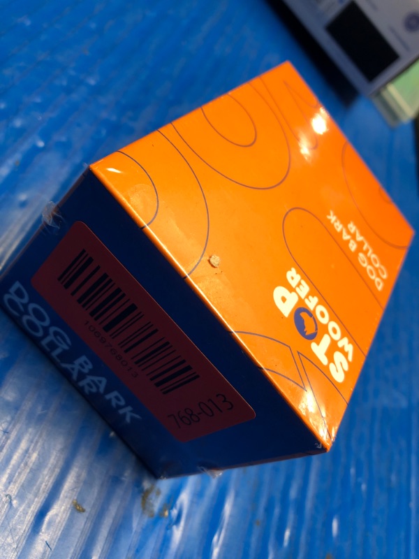 Photo 1 of ***FACTORY SEALED*** New 2025 No Shock Dog Bark Collar for Small Medium Large Dogs-Smart Chip Adjusts to Stop Barking in 1 Minute-Highly Effective Vibration and Sound Stops Barks Fast with No Pain-Safe Orange