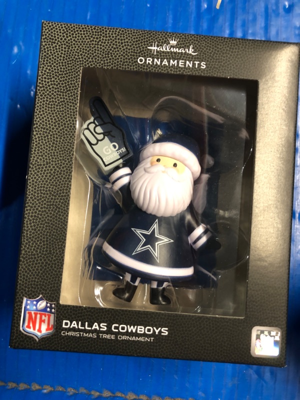 Photo 1 of (please see all images) Hallmark NFL Santa Fan Christmas Ornament, Gifts for Sports Fans