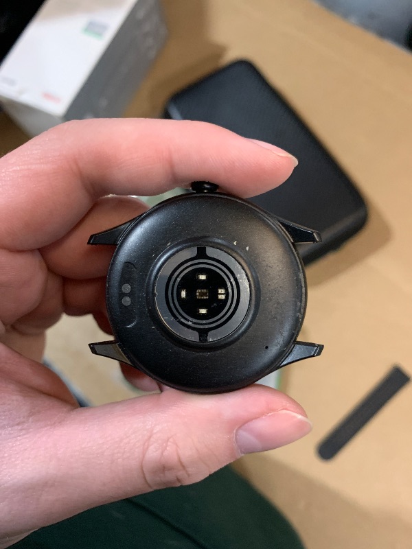 Photo 1 of *MISSING CHARGER, UNKNOWN FUNCTIONALITY** DIVOAZBVO Smart Watches for Women Men, 1.39" HD IPS Touchscreen Smartwatch with 120 Sports Modes, Heart Rate/Sleep Monitor, IP67 Waterproof, Bluetooth Call & Music Control for iPhone/Android (Black)