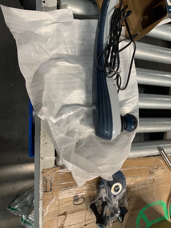 Photo 1 of ***(USED/ UNKNOWN IF MISSING PARTS)***Wahl Deep Tissue Corded Long Handle Percussion Massager - Handheld Therapy with Variable Intensity to Relieve Pain in The Back, Neck, Shoulders, Muscles, & Legs – FSA Eligible - Model 4290-300