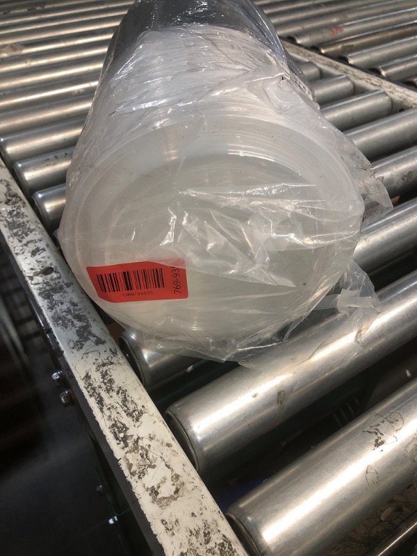 Photo 1 of ***DAMAGED - SEE NOTES/PICTURES*** Kitch’nMore 36oz Extra-Thick Meal Prep Bowls with Lids, Plastic Containers with Clear Covers for Noodles, Poke Bowl, Salad, Soup - Freezer, Microwave & Dishwasher-Safe (30Pack)