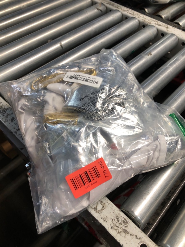 Photo 1 of (used)(unknown if complete) Koatobbor Kids NASA Astronaut Costumes America Spacesuit for Boys Girls Space Jumpsuit Halloween Dress up White 8-10 Years