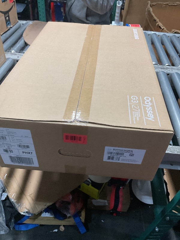 Photo 1 of ***FACTORY SEALED***Samsung 27-Inch Odyssey G3 (G30D) Series FHD Gaming Monitor, 1ms, 180Hz, AMD FreeSync, Adjustable Stand, Black Equalizer, Virtual Aim Point, Eye Saver Mode, Flicker-Free, LS27DG302ENXZA