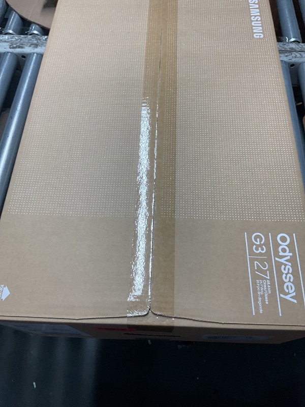 Photo 1 of ***FACTORY SEALED***Samsung 27-Inch Odyssey G3 (G30D) Series FHD Gaming Monitor, 1ms, 180Hz, AMD FreeSync, Adjustable Stand, Black Equalizer, Virtual Aim Point, Eye Saver Mode, Flicker-Free, LS27DG302ENXZA
