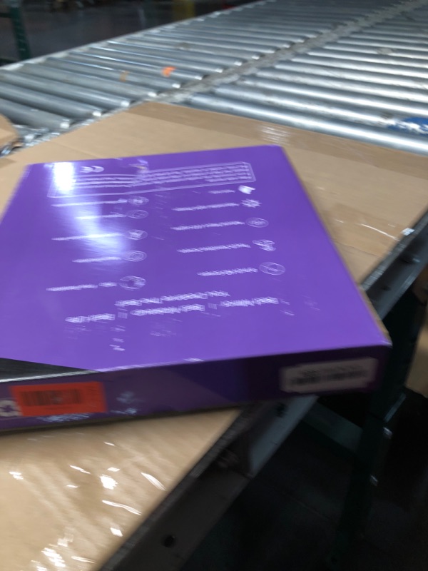 Photo 1 of (used)(incomplete) Amelar Wall?Mounted LED Makeup Mirror 1×/15× Magnifying – USB Rechargeable, 3?Color Touch?Dim Light, 360° Swivel 8”