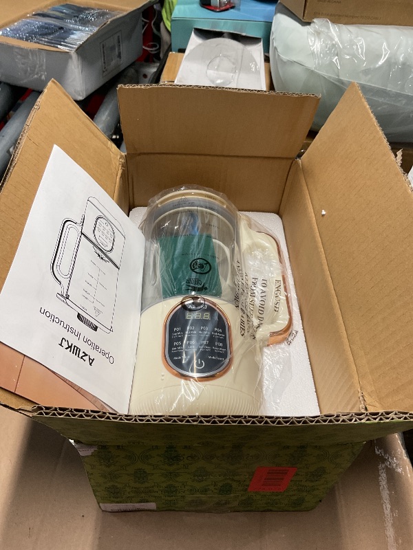 Photo 1 of ???????? 44oz Automatic Nut Milk Maker, 8 in 1 Homemade Soy Milk Maker,Almond Milk, Oat Milk, Coconut Milk & More and Nut Milk Machine with Delay Start/Self-Cleaning with Electronic Cookbook