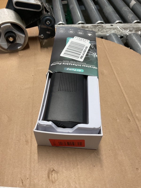 Photo 1 of ***(SEE NOTES BEFORE BIDDING)***
Tire Inflator Portable Air Compressor, 2X Faster Inflation Portable Air Pump with Digital Pressure Gauge & LED Light, 150PSI Tire Pump for Car, Motorcycle, Bicycle, Ball and More