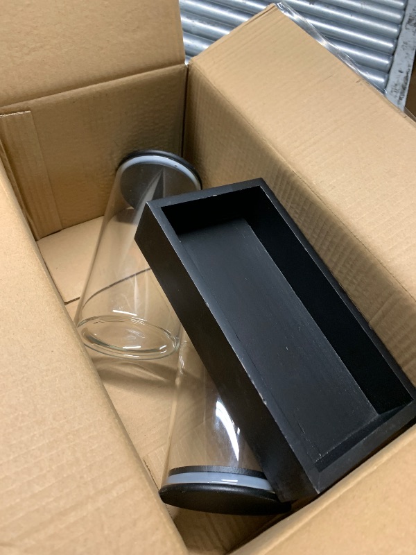 Photo 1 of ***STOCK PHOTO FOR REFERENCE ONLY*** TOPZEA Set of 8 Amber Glass Vase, 17oz Boho Flower Vase Bud Vases Decorative Brown Medicine Glass Bottles Vintage Small Apothecary Jars for Home Décor, Dining Table, Wedding Centerpiece, Bridal Shower