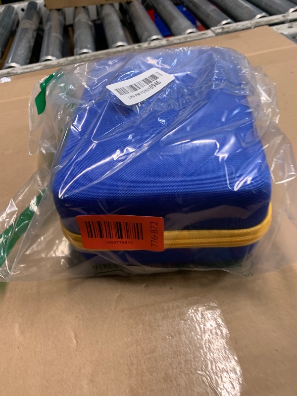 Photo 1 of *** CASE ONLY *** Lebakort Storage Case Compatible with LeapFrog Fridge Phonics Magnetic Letter Set (Sky Blue+Yellow Case)