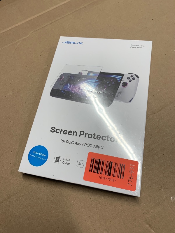 Photo 1 of ***FACTORY SEALED*** JSAUX Anti-Glare Screen Protector for ROG Xbox Ally/ROG Xbox Ally X (2025) / ROG Ally 2-Pack, Matte 9H Hardness Tempered Glass with Guide Frame, 7" Anti-Scratch Screen Protector for ASUS ROG Ally X