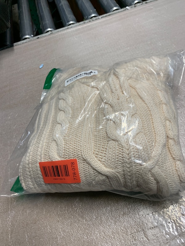 Photo 1 of **ITEM HAS SMALL HOLE**
Trendy Queen Women Oversized Sweaters 2025 Fall Fashion Outfits Cable Knit Cozy Crewneck Cotton Pullover Cute Chunky Long Tunic Ladies Top Old Money Clothes Winter Clothing Cream S