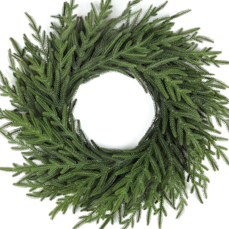 Photo 1 of (see all images) Pine Wreath - Christmas Wreaths for Front Door