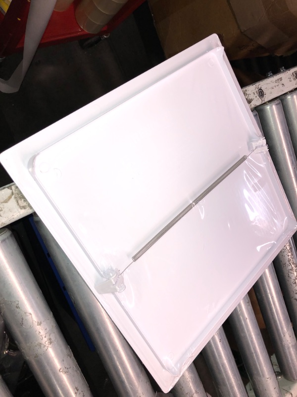 Photo 1 of ***DAMAGES SHOWN***(READ NOTES)
RenoEZ Plastic Access Panel 14x14 inches with Spring Click Technology - No Tools Required - For Drywall, Ceiling and Wall - Access Door for Plumbing, HVAC and Other Holes or Openings (1)