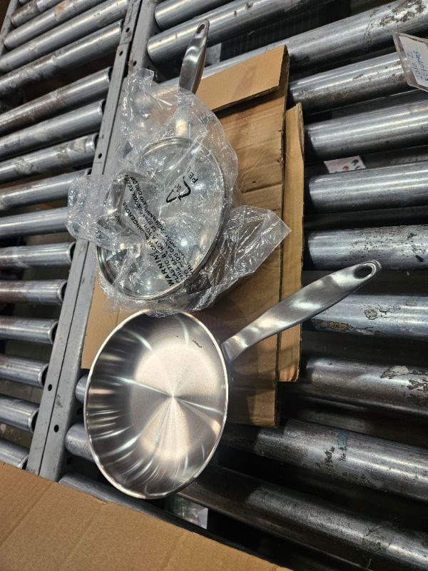 Photo 1 of ** MISSING PARTS ** Professional Stainless Steel Induction Cookware Set, 19PC Kitchen Pots and Pans Set, Heavy Bottom with Impact-bonded Technology