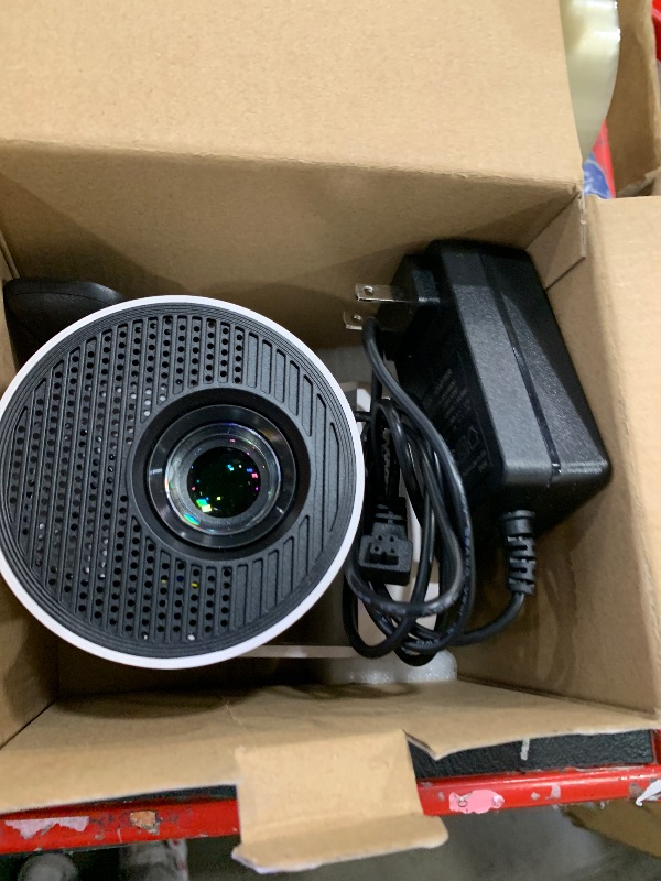 Photo 1 of ?Electric Focus?Mini Projector, Support 4K 1080P, 210 ANSI Portable Projector with WiFi and Bluetooth, Auto Keystone Correction Video Projector, Compatible with Smartphone,TV Stick,Laptop