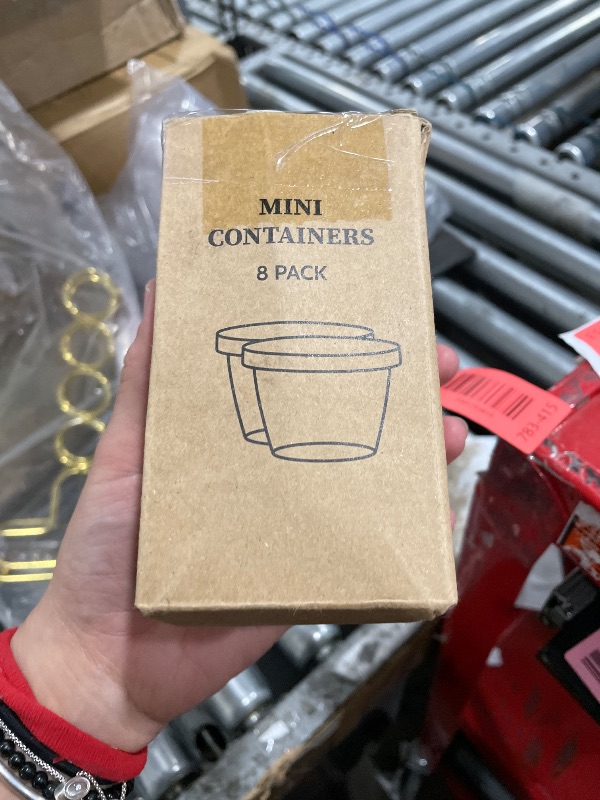 Photo 1 of [8 Pack] Salad Dressing Container To Go, 2.4oz Small Condiment Containers with Leakproof Silicone Lids, Reusable Stainless Steel Sauce Cups for Lunch Bento Box, Picnic and Travel