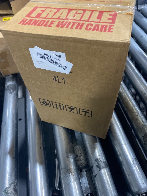 Photo 1 of 1 Gallon Glass Beverage Dispenser with Lid, Stainless Steel Spigot, Glass Drink Dispensers for Parties, Lemonade Dispenser With Ice Cylinder for Weddings, Party,Sun Tea Jar, Water Juice Dispensers