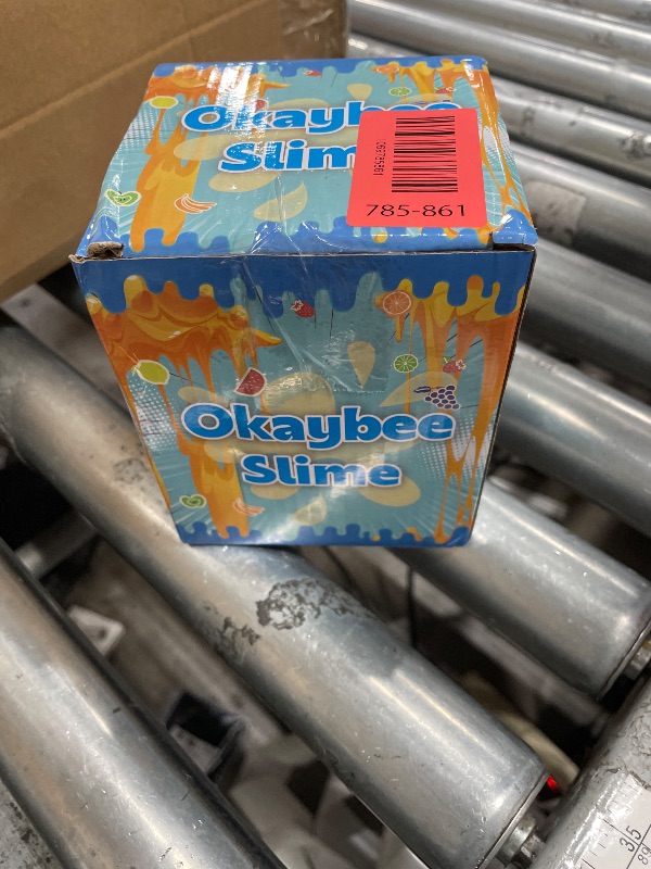 Photo 1 of 10 FL OZ Mermaid Clear Slime Kit, Blue Slime Bucket, Slimes Party Favors for Kids, Glimmer Crunchy Slimes Includes 9 Packs of Add-ins, Sensory Experience DIY Toys for Girls and Boys Ages 8-12