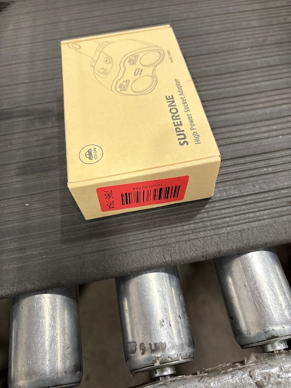 Photo 1 of [2025 Upgraded] Cigarette Lighter Splitter, SUPERONE 180W 2-Socket Cigarette Lighter Adapter with Dual QC3.0 and 20W PD USB C Car Charger Splitter for GPS/Dash Cam/Laptop/iPad/iPhone 17/16/15/14/13/12