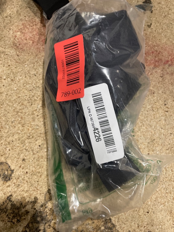 View 2 of 2 Pack Luggage Straps for Suitcases, Luggage Straps to Connect Two Suitcases, Adjustable T-Type and Normal Suitcase Straps for Connect 3 Luggage Together (Black)