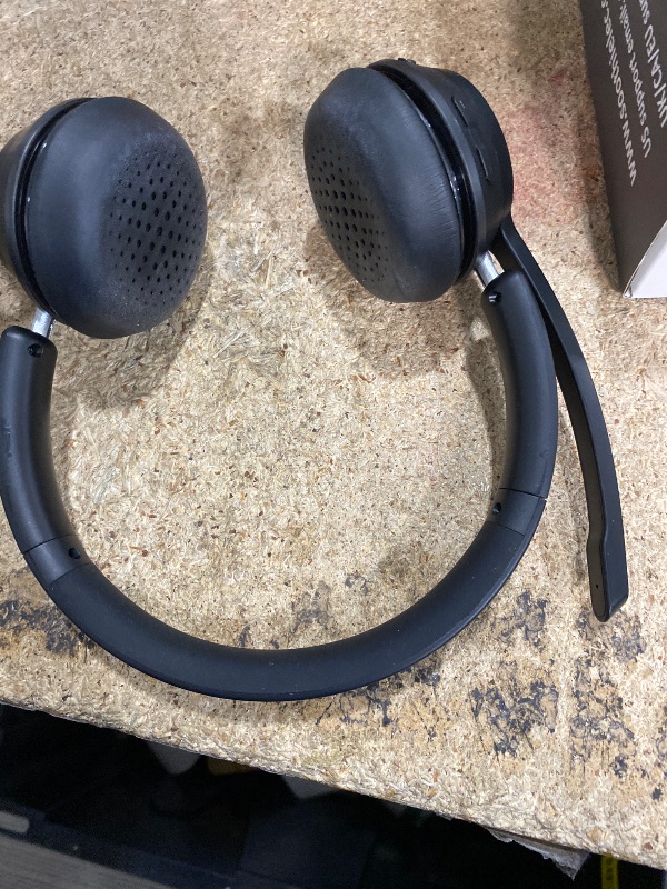 Photo 1 of (Upgraded Version) Wireless Headset, Bluetooth Headset with Noise Cancelling Microphone, Best Headphones with Mic Mute & USB Dongle for PC/Computer/Laptop/Cell Phones/Remote Work/Call Center