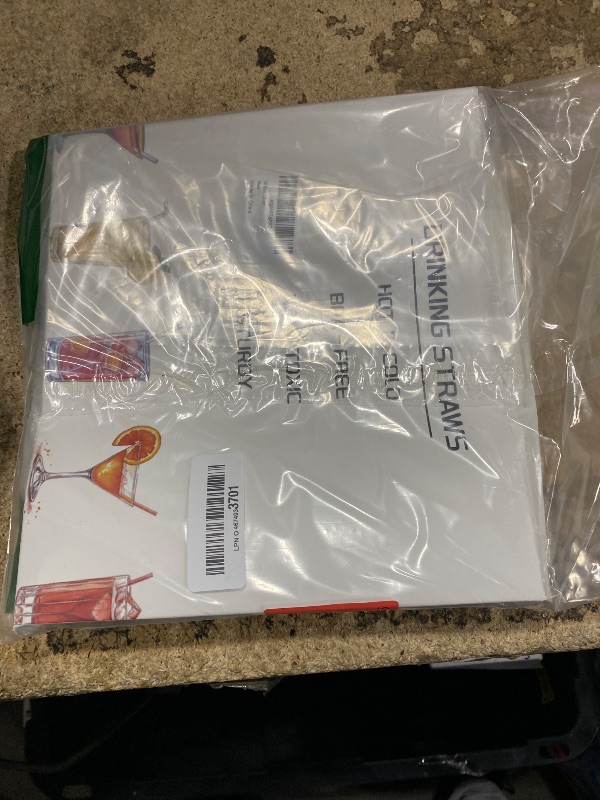 Photo 1 of [100 Pcs] Colorful Disposable Plastic Drinking Straws - 8.26" Long & 0.24" Diameter Cute Straws for Juice,Coffee,Milk,Cocktail, Ideal for Bachelorette Party, Birthday Party, Bridal Shower, Baby Shower