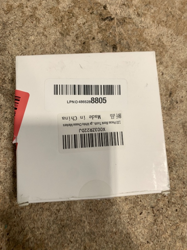 Photo 1 of [100 Pack] Blank Toothpick Flags, Cheese Markers for Charcuterie Board Food Label Cupcake Toppers Pick Cocktail Picks for Appetizers, Party Buffet, Cupcake, Food, Fruit, Party Decoration