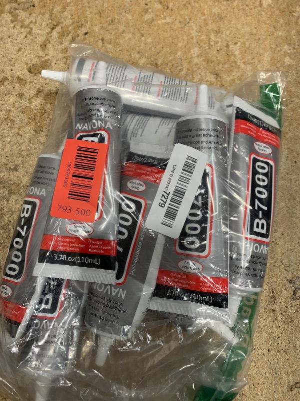 Photo 1 of 10 PCS 110ml B7000 Clear Glue With Precision Tip for Rhinestones, Craft, Shoe, Fabric, Jewelry Making, DIY, Makeup, Nail Art, Glass