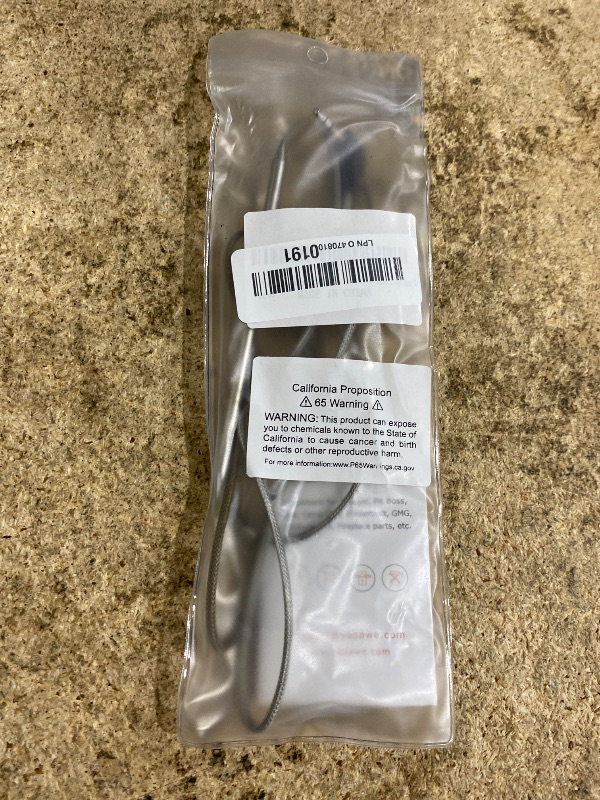 Photo 1 of 2 Pack Replacement Part for Camp Chef Meat Probes, Smoker Grill Temperature Sensor, Pellet Grills Accessories with Stainless Steel Probe Clip 2pc 1