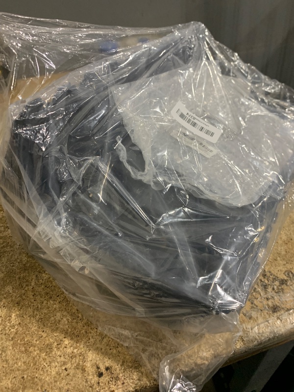 Photo 1 of 12 Pcs Under Couch Blocker for Bed Adjustable Furniture Plastic Under Bed Blocker with 30 Ties Black Couch Barriers for Dogs Pets Cats (Style 2)