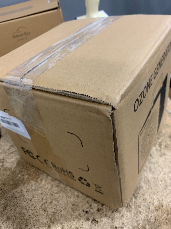 Photo 1 of 2026 Upgraded Ozone Generator, High Capacity Ozone Machine Odor Removal Up to 6000 Sq.Ft, for Car/Home/Smoke/Pet Odor, Black