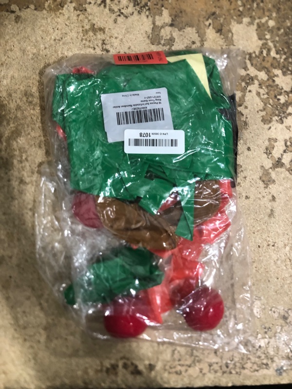 Photo 1 of 18 Pieces Inflatable Reindeer Antler Ring Toss Christmas Games 2 Colors Antler Hats Christmas Party decorations for Kids Adults Family Xmas Carnival Party Toys(3 Antler Hat, 12 Rings, 3 Reindeer Nose)