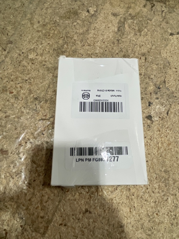 Photo 1 of 2 Pcs Hole Punch, 1/4 Inch and 1/8 Inch Single Hole Punch, MoHern Hole Puncher Single, Hole Puncher for Crafts, Tags, Tickets, Circle Paper Punches with 6 Sheet Capacity for Home, Office, School