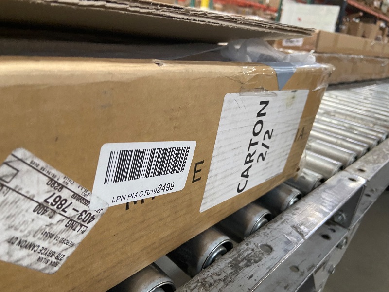 Photo 1 of ** PARTIAL SET ONLY BOX 2 OF 2 ***
YITAHOME King Bed Frame with Headboard, Platform Upholstered Bed Frame with LED Lights & Charging Station, No Box Spring Needed, Beige