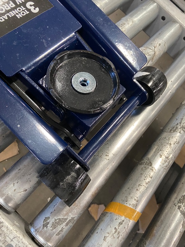 View 4 of *** PARTS ONLY *** TCE ATZ830026XU-2 Ultra Low Profile Floor Jack: Heavy Duty Hydraulic Steel Service Jack with Dual Piston Quick Lift Pump and Detachable Handle, 6,000 LBS Capacity (3 Ton), Blue