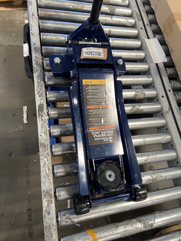 View 5 of *** PARTS ONLY *** TCE ATZ830026XU-2 Ultra Low Profile Floor Jack: Heavy Duty Hydraulic Steel Service Jack with Dual Piston Quick Lift Pump and Detachable Handle, 6,000 LBS Capacity (3 Ton), Blue
