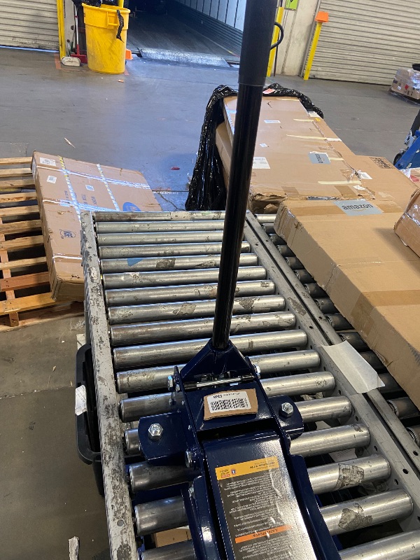 View 3 of *** PARTS ONLY *** TCE ATZ830026XU-2 Ultra Low Profile Floor Jack: Heavy Duty Hydraulic Steel Service Jack with Dual Piston Quick Lift Pump and Detachable Handle, 6,000 LBS Capacity (3 Ton), Blue