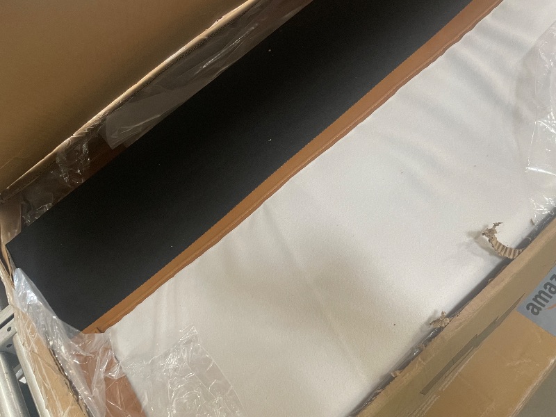 Photo 1 of **partial set/missing box 2 out of 2!!
Vesgantti 100" Faux Leather Couch with Movable Ottoman, 3 Seater L Shaped PU Leather Sofa with Side Pocket, Comfy Mid Century Modern Modular Sectional Couch for Living Room, Apartment, Camel