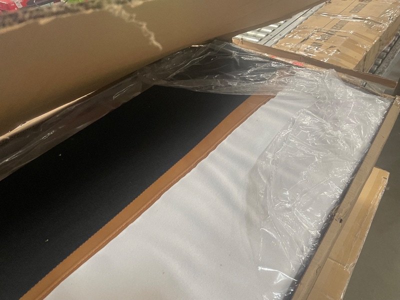 Photo 1 of **partial set/missing box 2 out of 2!!
Vesgantti 100" Faux Leather Couch with Movable Ottoman, 3 Seater L Shaped PU Leather Sofa with Side Pocket, Comfy Mid Century Modern Modular Sectional Couch for Living Room, Apartment, Camel