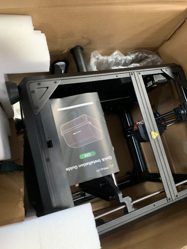 Photo 1 of **PARTS ONLY/SEE NOTES** Creality K2 SE Combo 3D Printer, Support Multicolor Printing with CFS, 500mm/s High-Speed, Smart Auto Leveling, Solid Metal Build Frame, Fully Assembled, Next-Gen Extruder, 220×215×245 mm Build Volume