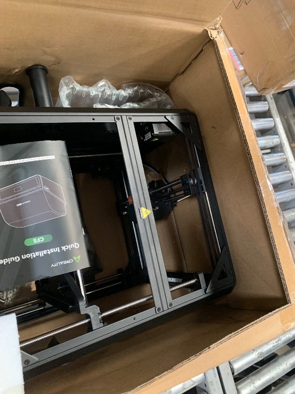 Photo 1 of **PARTS ONLY/SEE NOTES** Creality K2 SE Combo 3D Printer, Support Multicolor Printing with CFS, 500mm/s High-Speed, Smart Auto Leveling, Solid Metal Build Frame, Fully Assembled, Next-Gen Extruder, 220×215×245 mm Build Volume