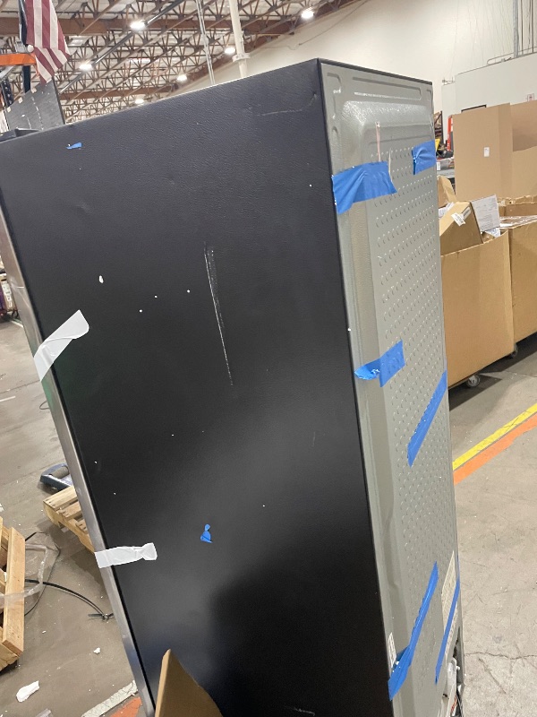 Photo 1 of ***PARTIAL SET - PRICE ADJUSTED***
Galanz GLF11US2A16 Upright Temperature Control Convertible Refrigerator/Freezer, Stainless Steel, 11 Cu.Ft