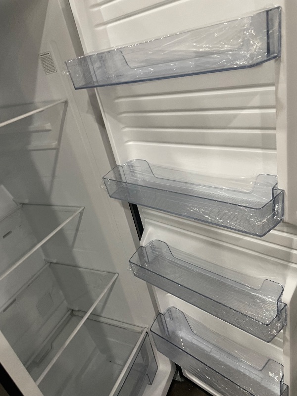 Photo 1 of ***PARTIAL SET - PRICE ADJUSTED***
Galanz GLF11US2A16 Upright Temperature Control Convertible Refrigerator/Freezer, Stainless Steel, 11 Cu.Ft