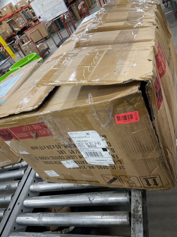 Photo 1 of *** PARTS ONLY - PARTIAL SET *** Shintenchi Small Sectional Sofa Couch,3 Seat L Shape Sofas with Ottoman,Corduroy Upholstered Convertible Sofa Couches,Small Couches for Apartments, Living Room and Office