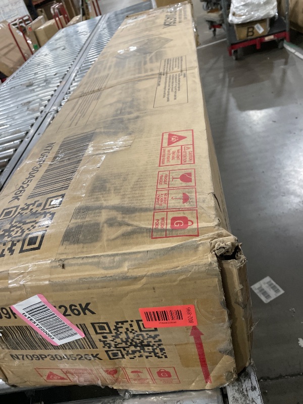 Photo 1 of **partial set missing box 1
Bellemave Queen Over Queen Bunk Bed for Kids/Adults,Queen Size Floor Bunk Beds with Inclined Ladder,Solid Wood Detachable Bunk Beds for Girls,Boys,White