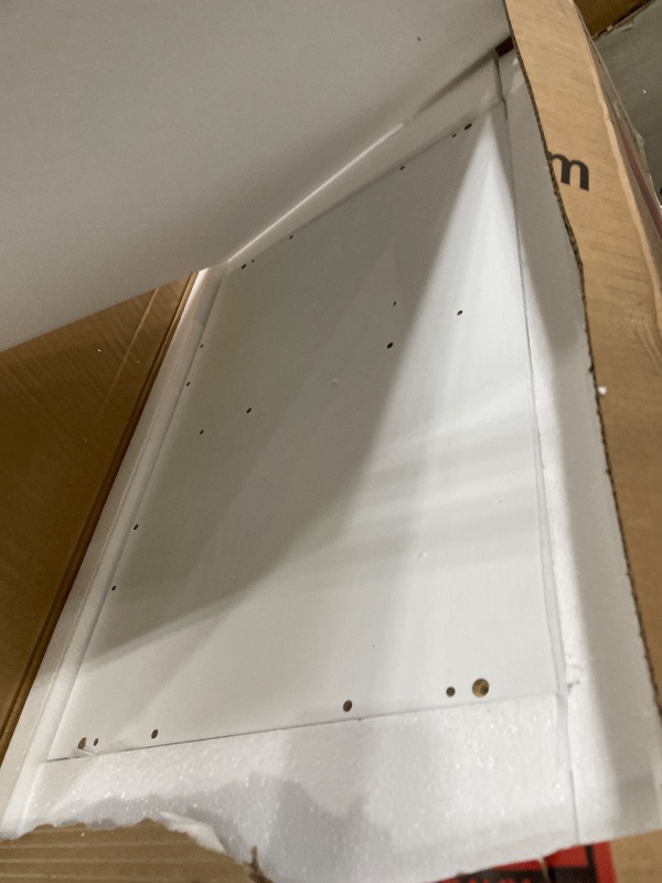 Photo 1 of ***PARTIAL SET - PRICE ADJUSTED***
Viaozutis Vanity, Small Vanity Desk with Sliding Mirror, Dimmable LED Lights, 2 Drawers,Vanity Table Ideal for Bedroom (White)