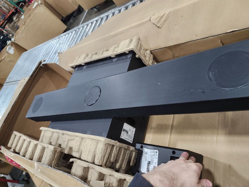 View 7 of *****************MISSING 1 OF THE SMALL SPEAKERS**********
LG S95TR 9.1.5-Channel OLED evo TV Matching Home Theater Soundbar with Rear Surround Speakers and Wireless Subwoofer, Wow Orchestra, Dolby Atmos, WOWCAST Built-in (2024 Model)