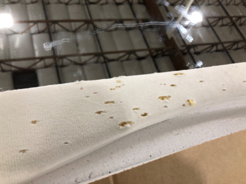 Photo 1 of ***MATERIAL AROUND MIRROR IS DAMAGED**
Rowjut Full Length Mirorr, 63"x24" Mirror Full Length, Irregular Wall Mounted Mirror, Standing Floor Mirror with Flannel, Wavy Body Mirorr Hanging or Leaning Against Wall for Bedroom (White)